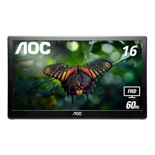 AOC I1601FWUX 15.6 Portable Monitor