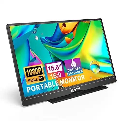KYY Latest 15.6" Portable Monitor