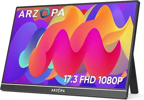 ARZOPA 17.3" Portable Monitorn
