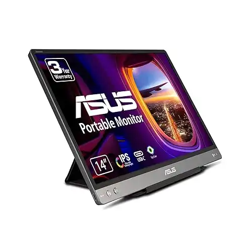 ASUS ZenScreen MB14AC 14 Portable USB Monitor