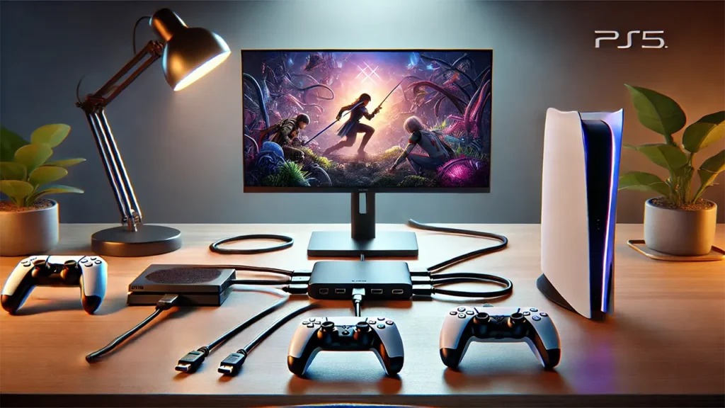 How to Set Up Your Portable Monitor for PS5