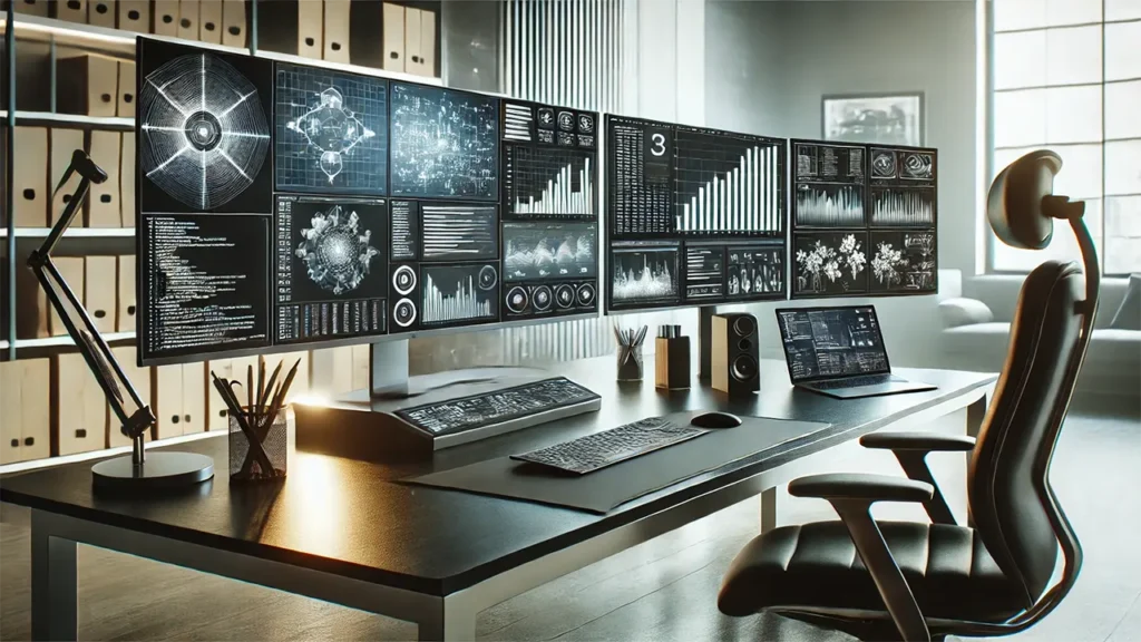 Portable Extended Screens for Laptops