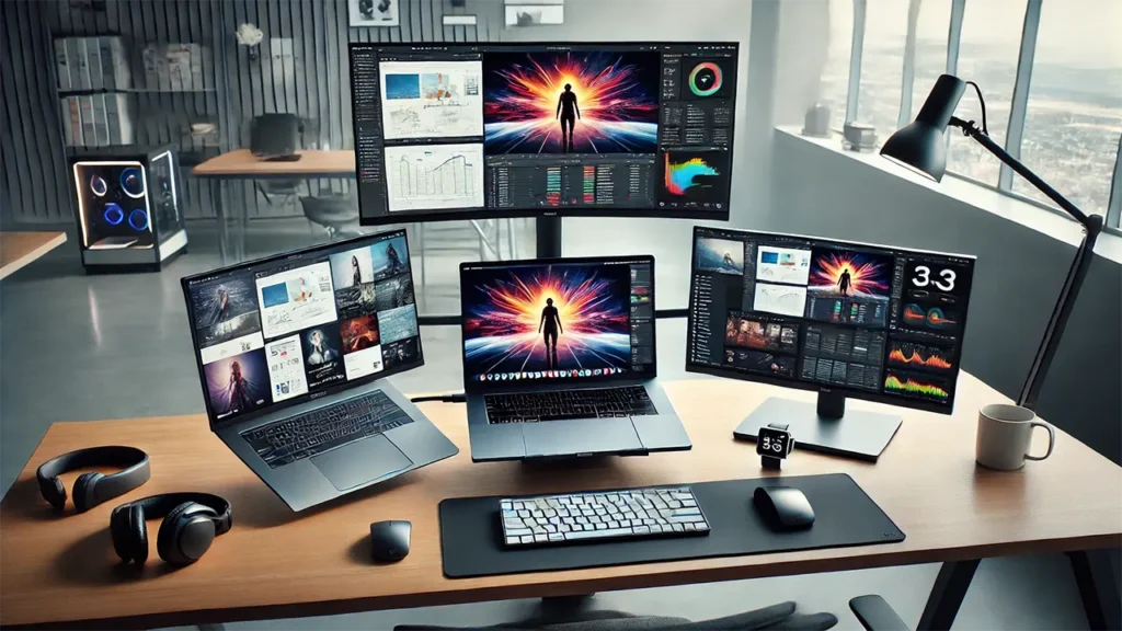 triple portable monitor for laptop