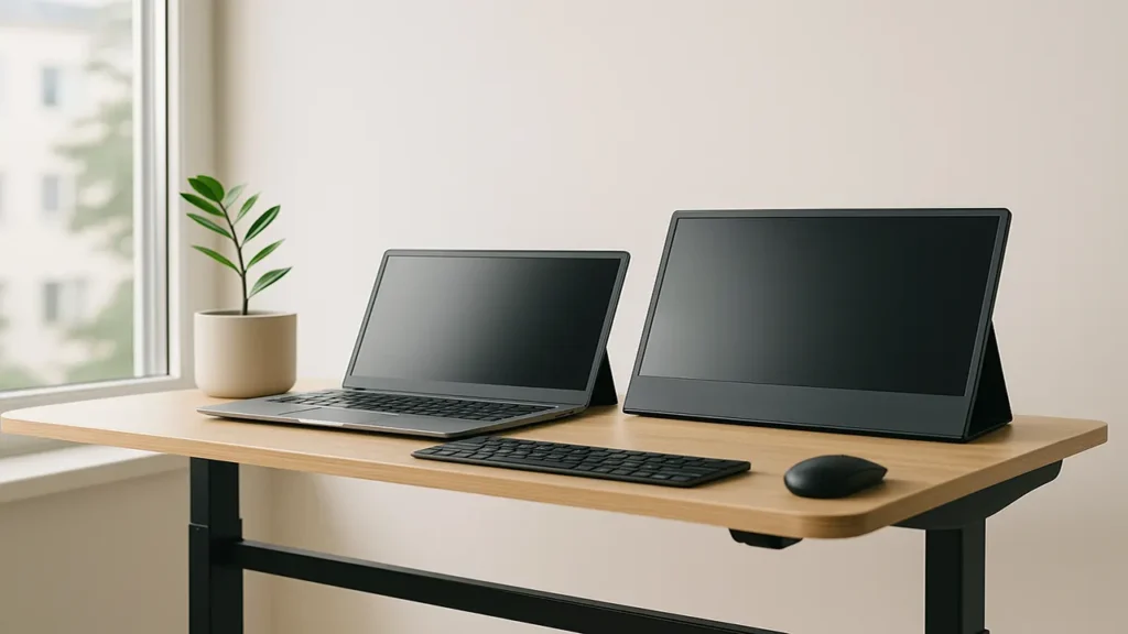 Optimizing Your Portable Monitor with Adjustable Standing Desks